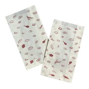 Túi Giấy Hamburger - Giấy Trắng - Nhiều Mẫu