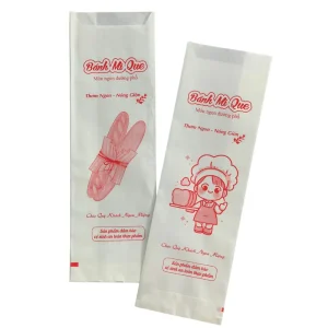 Túi Bánh Mì Que - Trắng Nâu - Nhiều Mẫu