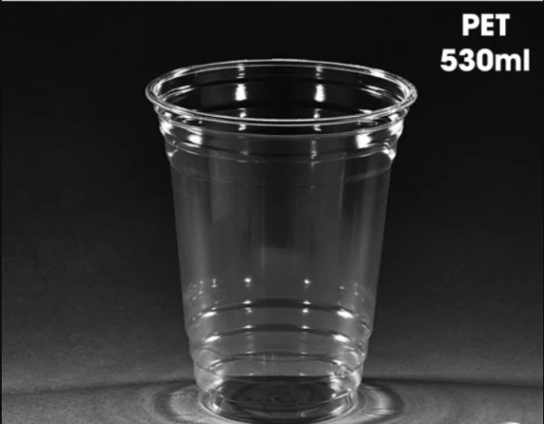 Ly Nhựa PET 530ml Đựng Cafe, Trà Sữa